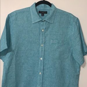 🍌Banana Republic button up short sleeve shirt🍌